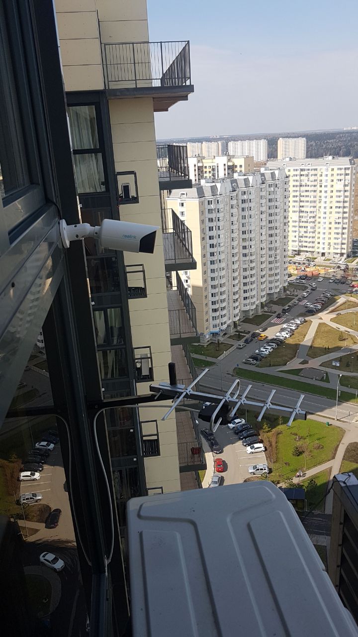 Камера на балконе