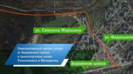 Обещают построить дорогу от метро «Рассказовка» до жд платформы Мичуринец